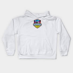 Anchorage Alaska Kids Hoodie